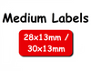 Medium Name Labels