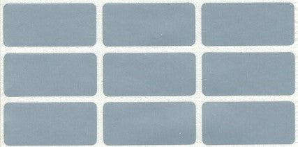 Grey - Medium Name Labels (28x13mm)